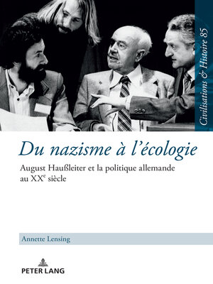 cover image of Du nazisme à l'écologie